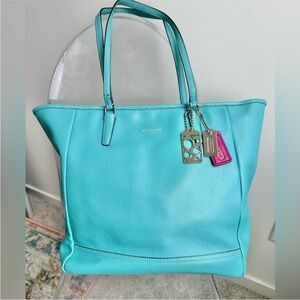 LOFT Saffiano Leather Tote